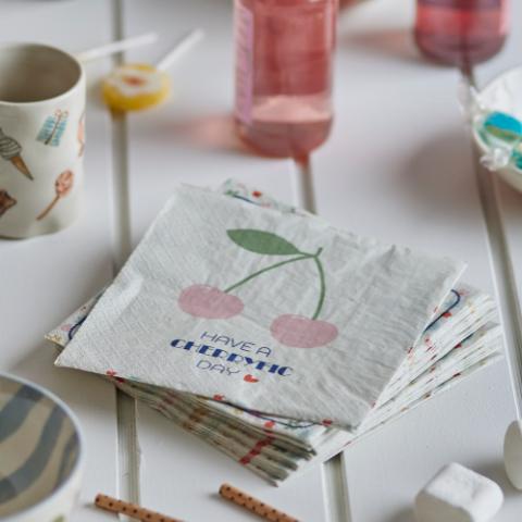 Cherry Serviette, Multicolore, FSC®Mix, Paper