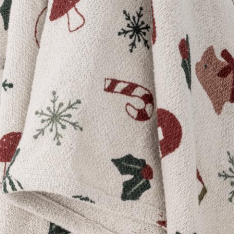 Yule Plaid, Natur, Genanvendt Bomuld