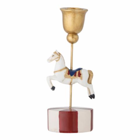 Merry-go-round Candle Holder, Multi, Polyresin