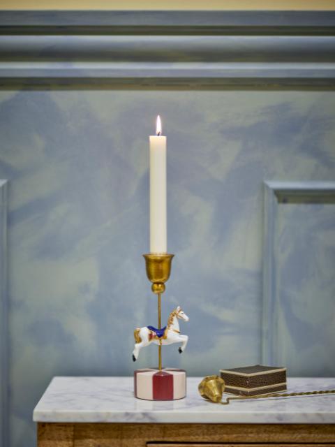 Merry-go-round Bougeoir, Multicolore, Polyrésine