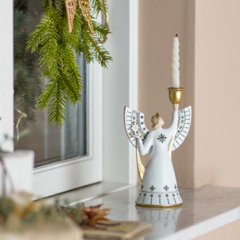 Evangeline Bougeoir, Blanc, Polyrésine