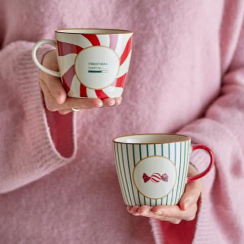 Yule Mug, Multicolore, Grès