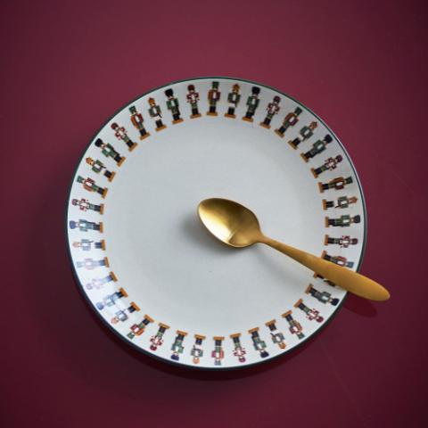 Jolly Assiette, Multicolore, Grès