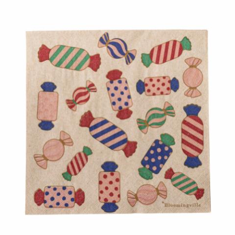 Caramella Serviet, Rosa, FSC® Recycled, Papir