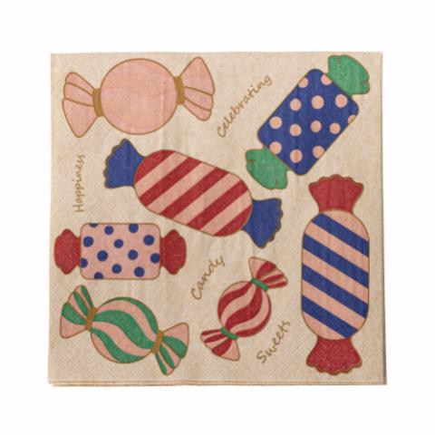 Caramella Napkin, Multi, FSC®Recycled, Paper