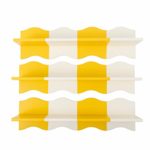 Bubbi Shelf, Yellow, MDF