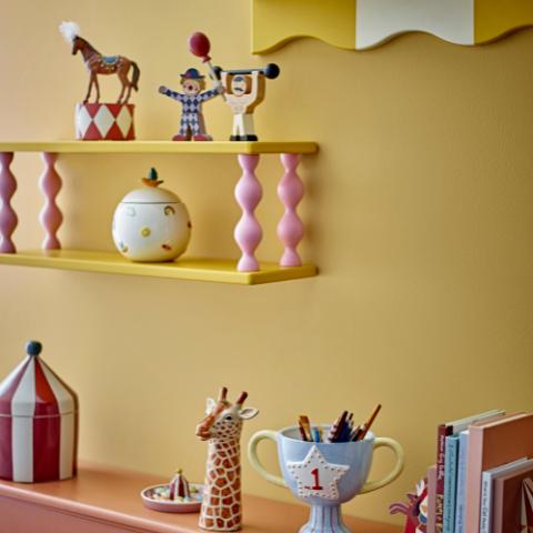 Bibiola Tablette, Jaune, MDF