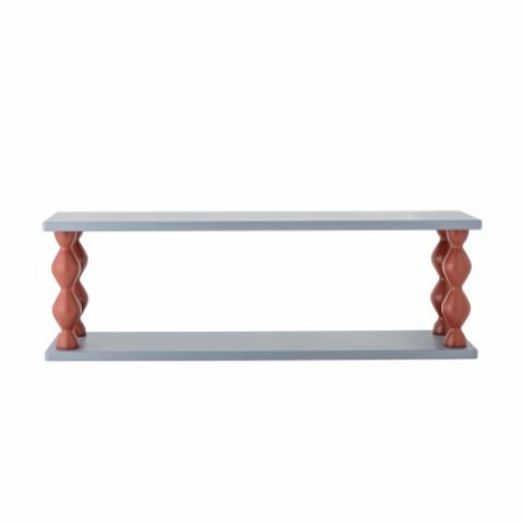 Bibiola Shelf, Blue, MDF