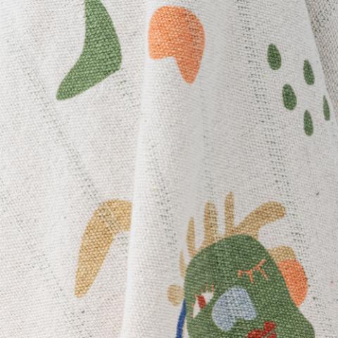 Sylvie Plaid, Multifarvet, Genanvendt Bomuld