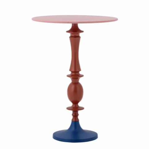 Annan Side Table, Red, Aluminum