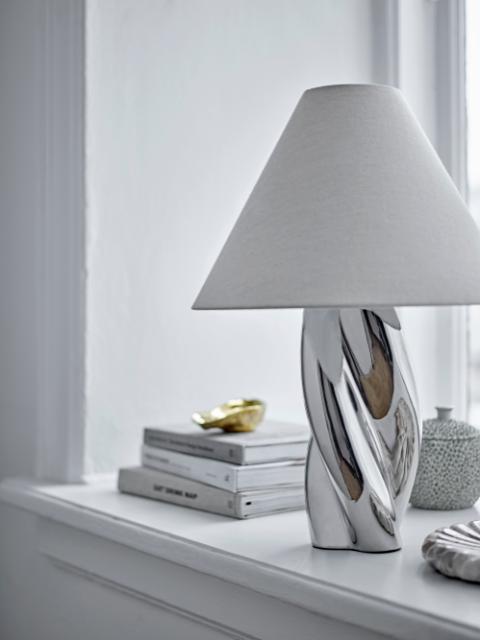 Silva Bordlampe, Sølv, Stentøj