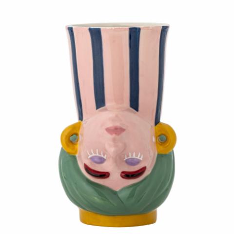 Miss Jody Vase, Rose, Stoneware