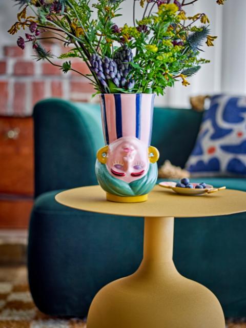 Miss Jody Vase, Rose, Stoneware