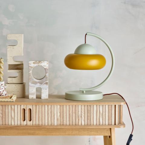 Bubble Lampe de table, Nature, Métal