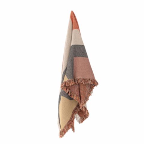 Arni Plaid, Multicolore, Coton recyclé