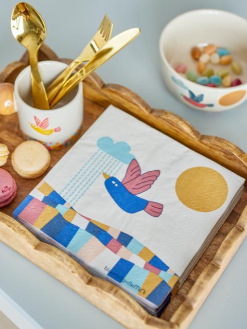Colorine Napkin, Nature, FSC® Mix, Paper
