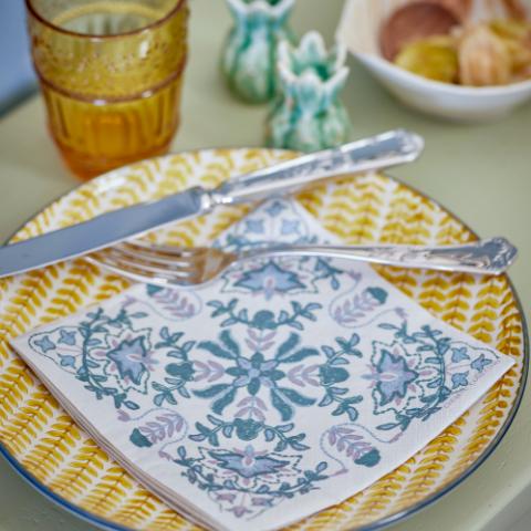 Alvira Serviette, Bleu, FSC®Mix, Paper