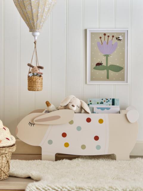Villja Book Stand, White, FSC®100%, MDF