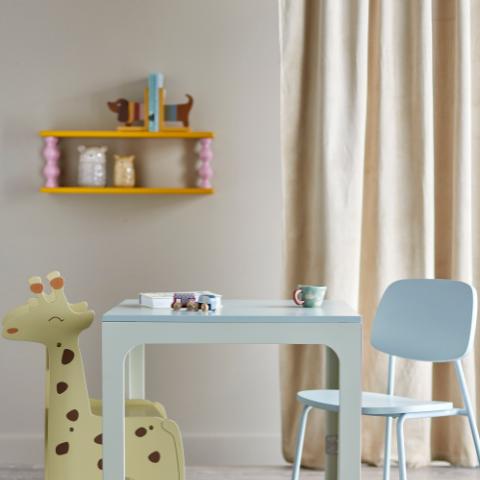 Felipe Table, Gris, FSC®100%, MDF