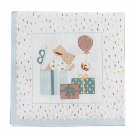 Celebrate Serviette, Blau, FSC® Mix, Papier