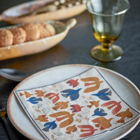 Anniversary Serviette, Multicolore, FSC®Mix, Paper