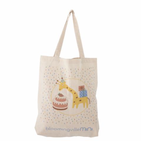 Celebrate Tote Bag, Blue, Cotton