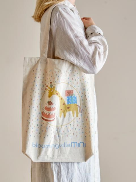 Celebrate Tote Bag, Blue, Cotton