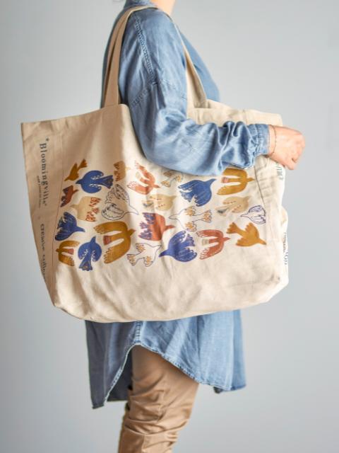 Anniversary Shopping Bag, Multi, Cotton
