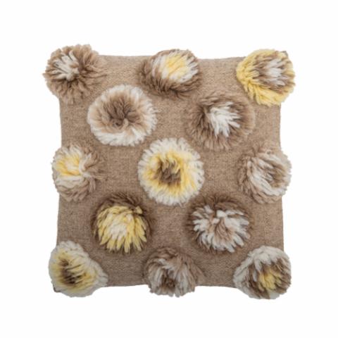 Somma Cushion, Yellow, Wool