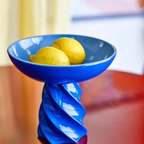 Riley Pied de cuve, Bleu, Grès