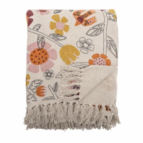 Vivielle Throw, Multi, Recycled Cotton