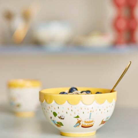 Celebrate Bol, Jaune, Grès