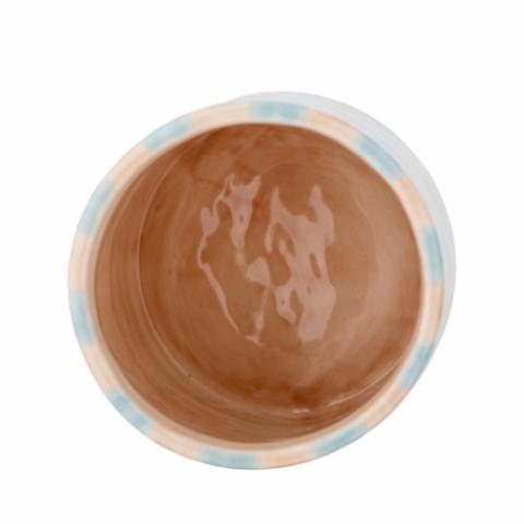 Phoenix Jar w/Lid, Multi, Stoneware