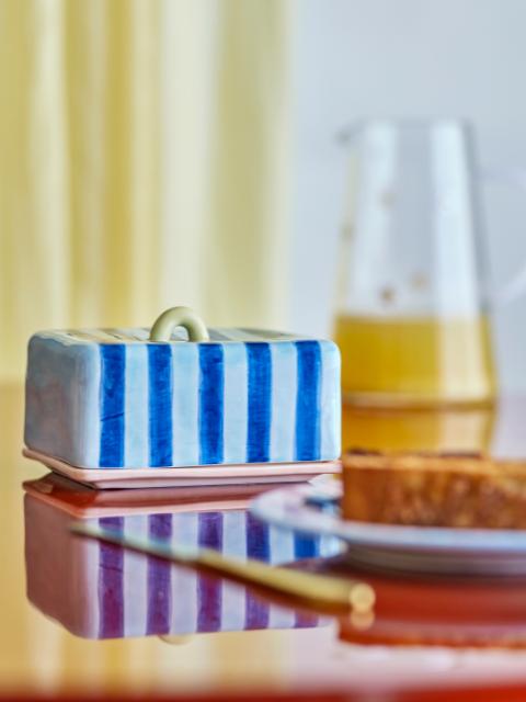 Phoenix Boîte à beurre, Multicolore, Grès