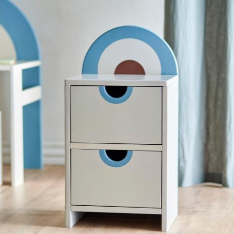 Kiki Kommode, Multifarvet, FSC®Mix, MDF