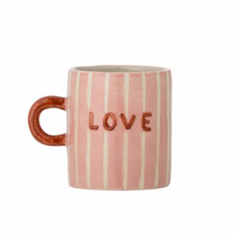 Cherish Mug, Rose, Stoneware