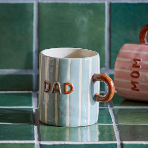 Cherish Mug, Bleu, Grès