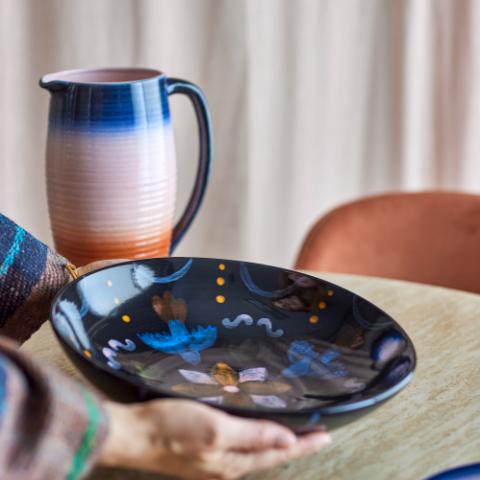 Maricala Schale, Bunt, Steingut