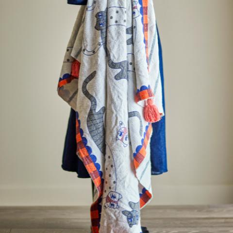 Missy Plaid, Multicolore, Coton recyclé