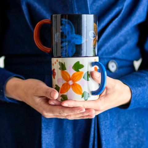 Maricala Tasse, Multicolore, Grès