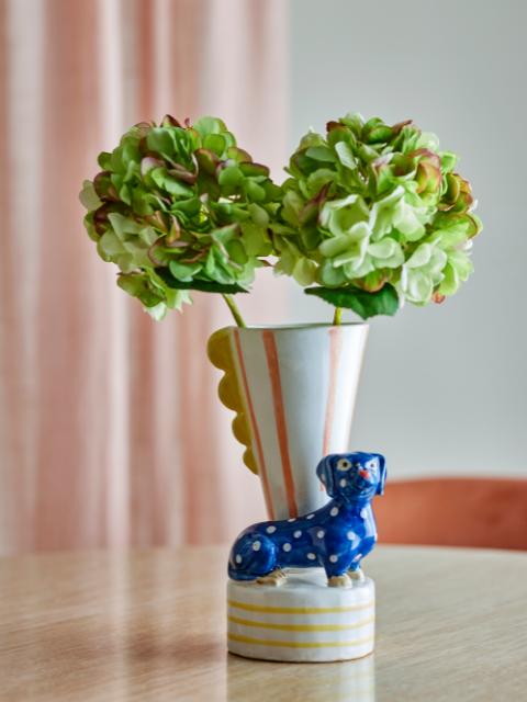 Dachsy Vase, Multifarvet, Stentøj