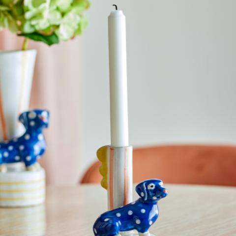 Dachsy Lysestage, Multifarvet, Stentøj