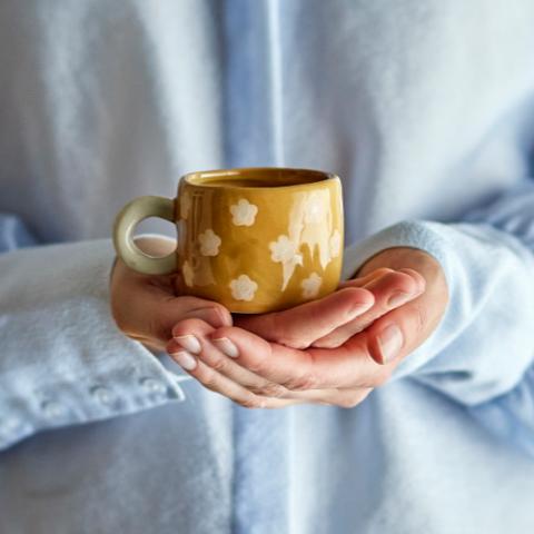 Nini Tasse, Marron, Grès