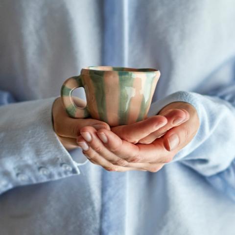 Nini Tasse, Multicolore, Grès