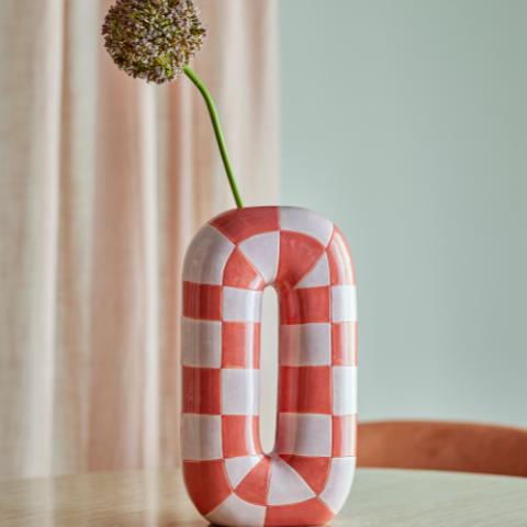 Mae Vase, Orange, Keramik