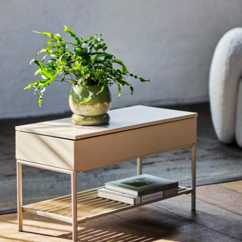 Aveline Bank, Natur, MDF