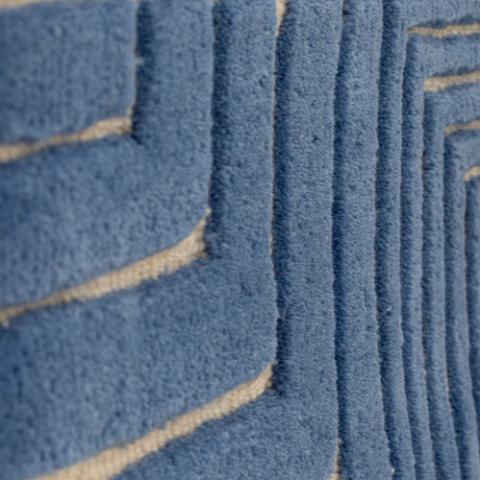 Velva Wall Decor, Blue, Wool OEKO-TEX®