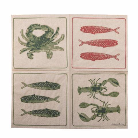 Hadden Serviette, Grün, FSC®Recycled, Paper