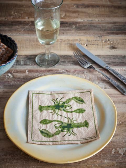 Hadden Serviette, Verte, FSC®Recycled, Paper