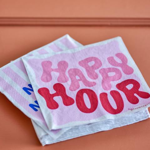 Rosy Serviette, Bunt, FSC®Mix, Paper